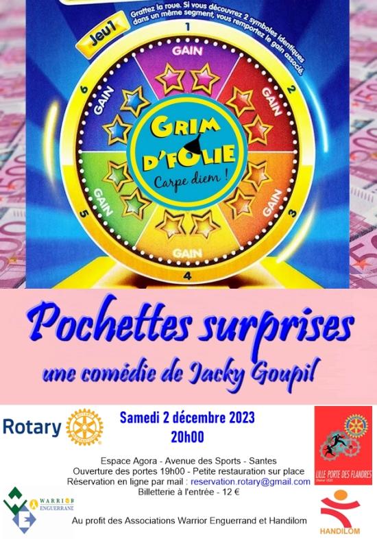Rotary • Pochettes surprises • Théâtre
